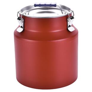 彩色不锈钢米桶面粉猫粮狗粮密封桶防虫防潮防蛀家用茶叶罐大容量