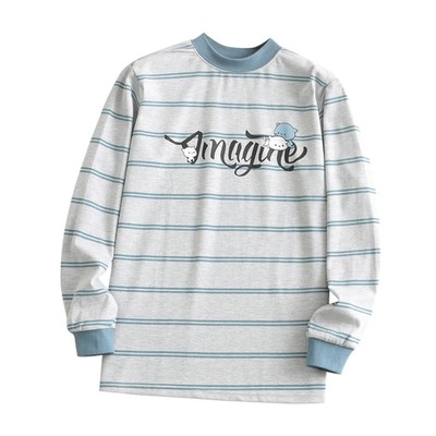 纯棉秋衣保暖女中大童