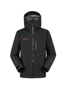 MAMMUT猛犸象Mountain GTX【黑铉甲】刺绣红标硬壳秋季新款冲锋衣