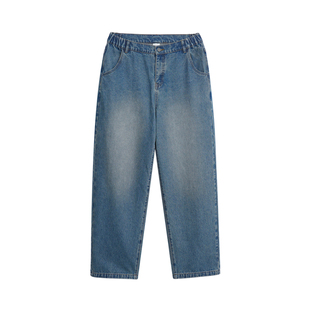 BODYDREAM复古vintage蓝牛 12oz弯刀裁剪牛仔裤男丹宁裤/2026春季
