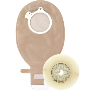 二件式造口袋10386可匹配康乐宝60mm底盘2833两件造瘘肛门袋念顷