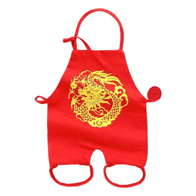婴儿纯棉肚兜两件夏季新生宝宝