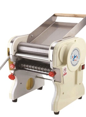 俊厨DHH220C家用面条机多功能压面机商用不锈钢面辊揉面机轧面机