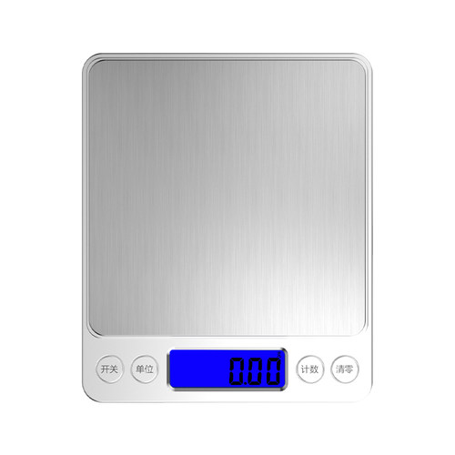 精准珠宝电子秤黄金专用秤高精度0.01g家用小型便携首饰天平克称