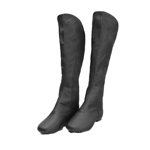 Sansha三沙芭蕾舞剧院靴真皮男软底民族舞长靴马靴弹力靴女蒙古舞