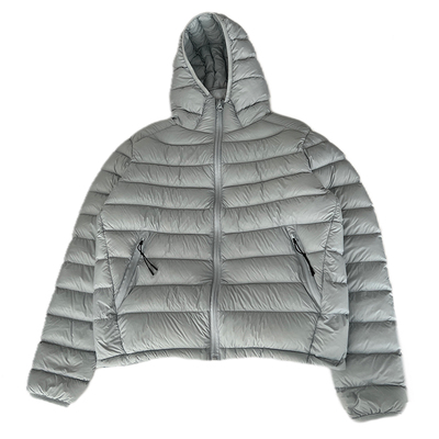 排骨羽绒服90白鸭绒连帽