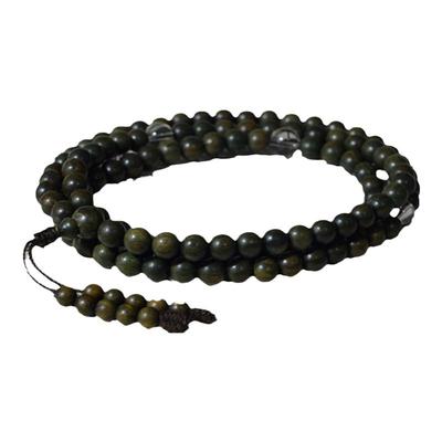 阿根挺绿檀手链天然保真假货赔三