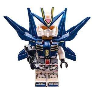 高达小颗粒积木人仔机动战士拼装益智玩具超可动男孩创意摆件