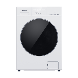 松下白月光5.0SE超薄10KG全自动家用滚筒洗衣机洗烘一体变频CD3AB