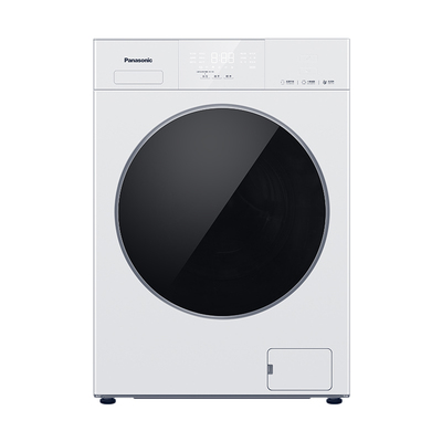 松下白月光5.0SE超薄10KG全自动家用滚筒洗衣机洗烘一体变频CD3AB