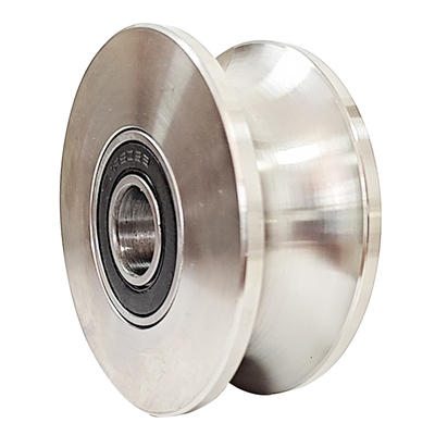 304不锈钢轨道轮彪特孚U型滑轮