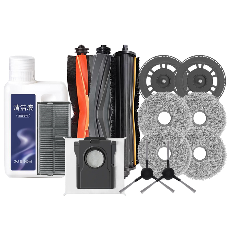 适配追觅Dreame L10s ultra CE扫地机器人配件滚刷滤网尘袋清洁液