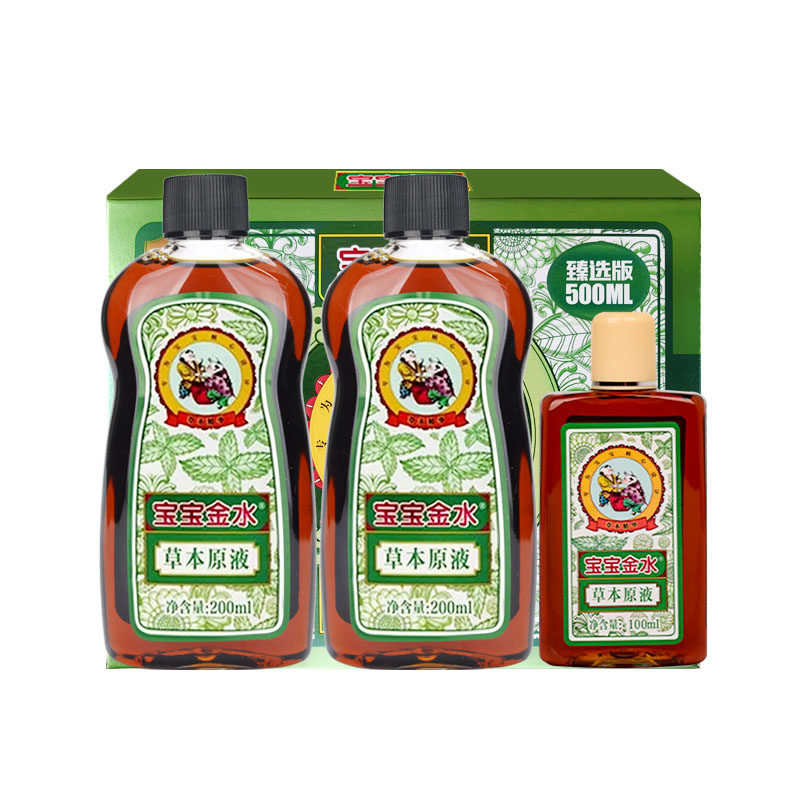 宝宝金水防痱助浴原液500ml