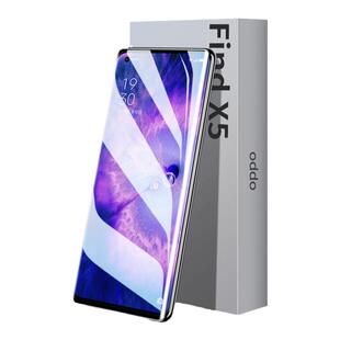 适用oppofindx5钢化膜findx3手机膜oppofandx5pro防窥膜findx3水凝oppox2全屏覆盖uv曲面陶瓷findx5手机壳贴