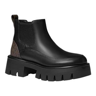 【两件折上折】MICHAEL KORS MK 女士厚底锯齿短靴 跟高5CM