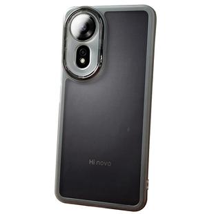 适用于华为智选Hi nova12se镜头全包手机壳hinova12se新款自带镜头膜保护套nova12se透明软胶软壳防滑边防摔