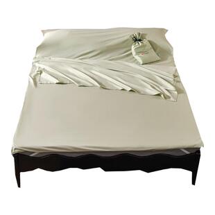 洁丽雅长绒全棉隔脏睡袋纯棉单人旅行床单被罩旅游酒店出差便携式