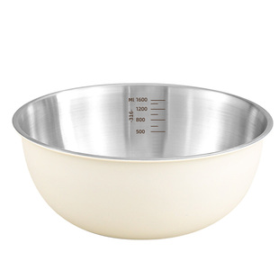 不锈钢碗食品级沙拉碗厨房凉拌专用料理盆家用大号洗菜深碗打蛋碗