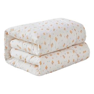 新疆长绒棉花被子棉被被芯棉絮绗缝冬季纯棉全棉加厚保暖冬天