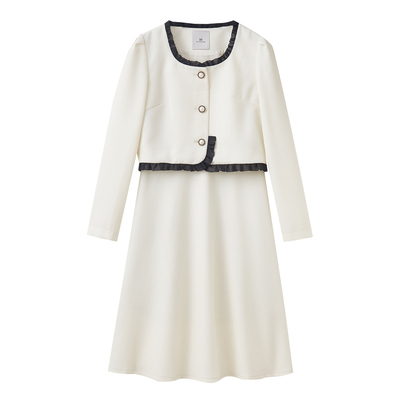 商场同款长袖连衣裙水云间