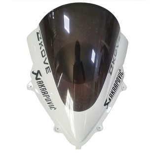 适用凯越321RR风挡改装竞技加高风挡250RR刺鸟赛道前挡风新款配件