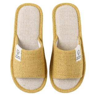 10双春夏秋冬四季情侣亚麻拖鞋女室内家居家用待客防滑棉麻外穿男