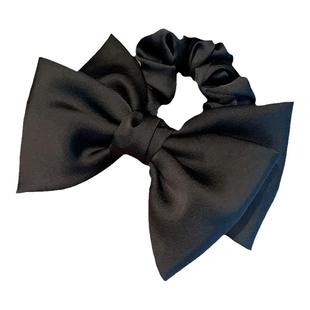 大蝴蝶结在逃公主落难发圈大肠发圈女高级感低丸子头发饰头饰女童