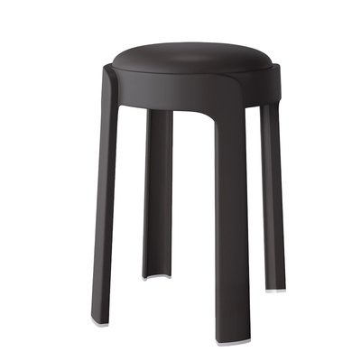 叠放软包凳子家用加厚塑料高级感