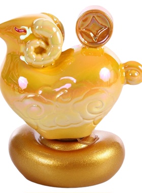 景德镇转转摆件桌面2027小羊盲盒吉祥物公仔圣诞节伴手礼物送同事