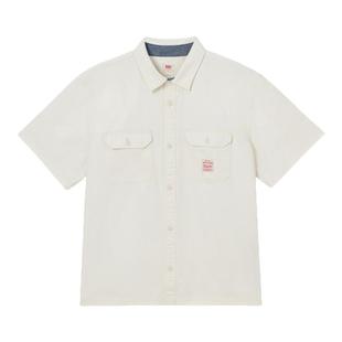 【商场同款】Levi's李维斯工装男士宽松休闲牛仔短袖衬衫001TA