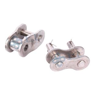 不锈钢工业传动链条连接扣接头23456分1寸08B12A16单双排全扣半扣