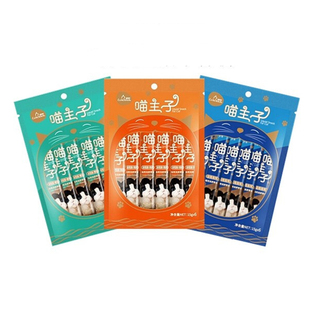 路斯猫零食15g*102支喵主子流质鲜肉猫条幼猫罐头成猫妙鲜肉湿粮