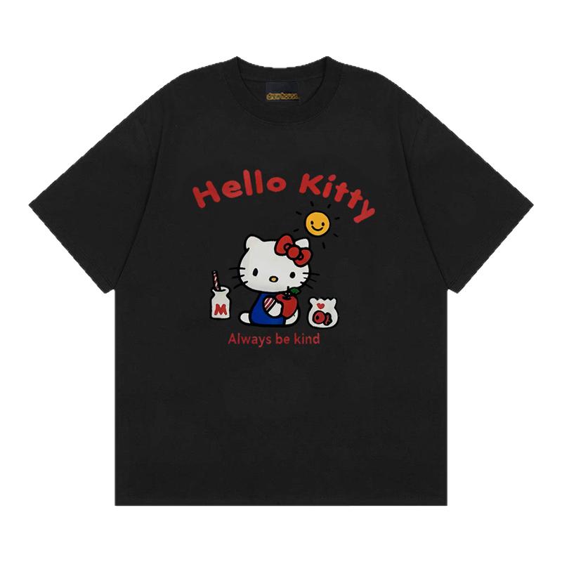 Drew联名HelloKitty凯蒂猫T恤