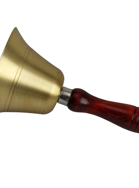 黄铜手摇风铃手把件工艺品门饰