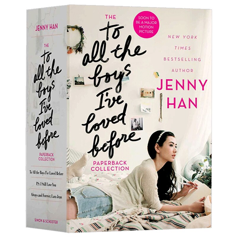 致我曾爱过的那些男孩三本套装 The To All the Boys I've Loved Before Paperback Collection 英文原版爱情小说书 Jenny Han