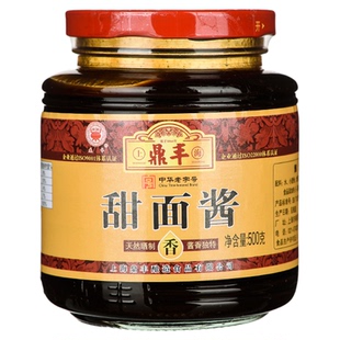 鼎丰 调味酱 甜面酱500g 清甜爽口 烤鸭蘸酱 中华老字号