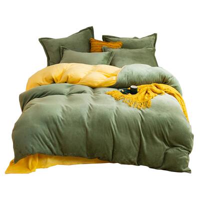 华伦欧莱保暖加绒4纯色简约加厚