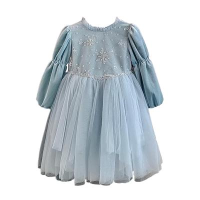 卡麦郎女公主裙加绒洋气冬季