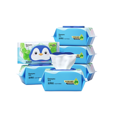 德佑加厚80抽湿厕纸家庭实惠装