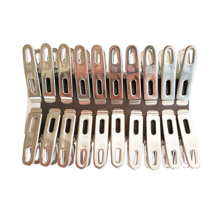 不锈钢厨房用具 小号强力防风夹 晒衣服夹子 袋口夹多用书本夹子