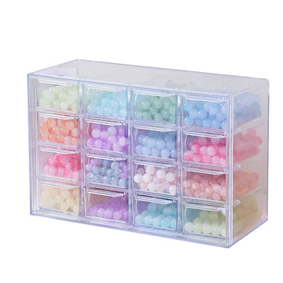 【透明抽屉式】串珠散珠收纳盒