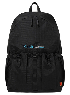 [新品]KODAK柯达尼龙材质机能抽绳款徒步双肩包男女同款双肩包
