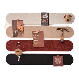 留言板墙贴照片墙组合免打孔幼儿园背景墙贴毛毡软木板展示板自粘