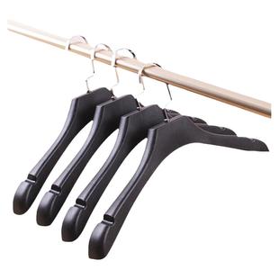 宽肩塑料无痕衣架服装店专用衣挂衣撑衣服挂衣架子女装西装衣服架