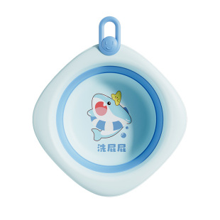 妇女专用盆产妇家用塑料小盆冬天洗屁股盆折叠盆女士护理盆洗下体