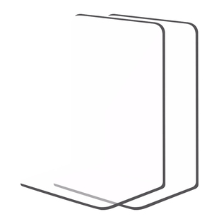 透明书立加厚学生用书立架书夹固定书本立架书架桌面书架收纳书靠书挡办公用桌边书桌书挡板隔板书撑放书支架