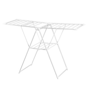 晾衣架落地折叠式阳台家用移动晾衣架不锈钢婴儿室内晒衣架收纳