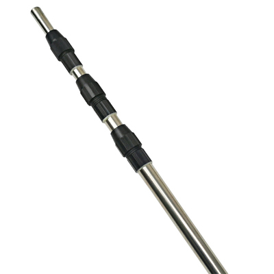 加粗不锈钢超硬大物伸缩抄网杆