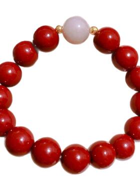 高含量朱砂男女款文玩手链手串