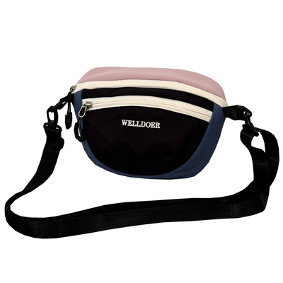 小众设计复古运动斜挎包男女百搭休闲山系户外小包包百搭骑行腰包